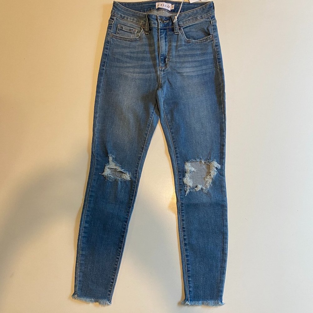 Cropped Skinny Jeans